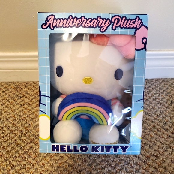 Hello kitty Rainbow Anniversary Plush - Picture 1 of 1